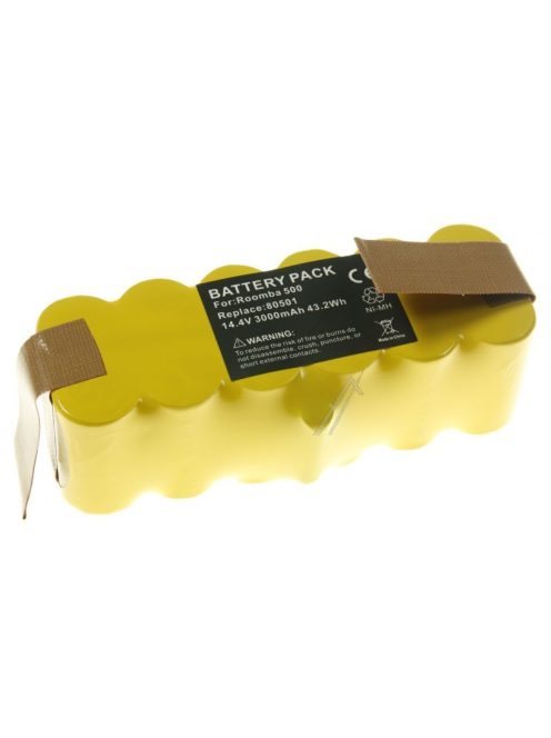 iRobt Roomba 500-600-700-800 14,4V 3000mAh akkumulátor utángyártott