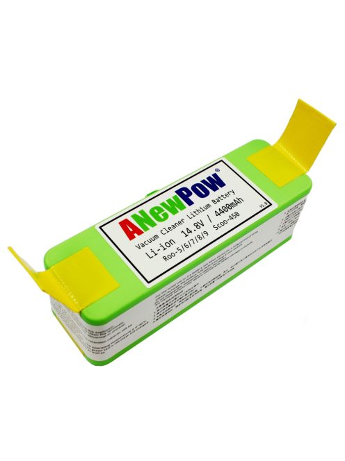AnewPow AP4400 Lithium-ion akkumulátor iRobot Roomba 500-600-700-800-900-as sorozatú készülékekhez 