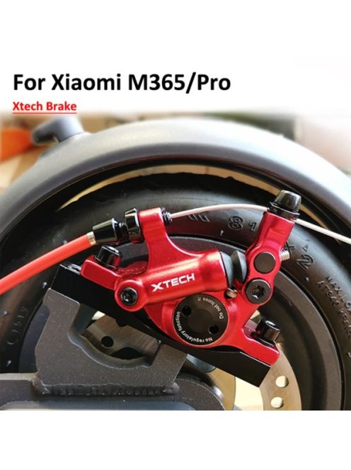 Mi 365 / Pro / 1S / Pro 2 roller Xtech alluminium féknyereg piros színben