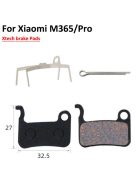 Mi 365 / Pro / 1S / Pro 2 roller fékbetét készlet Xtech féknyereghez