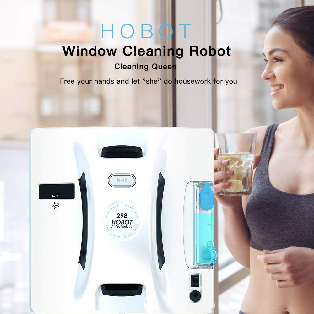 HOBOT 298 Ablaktisztító robot